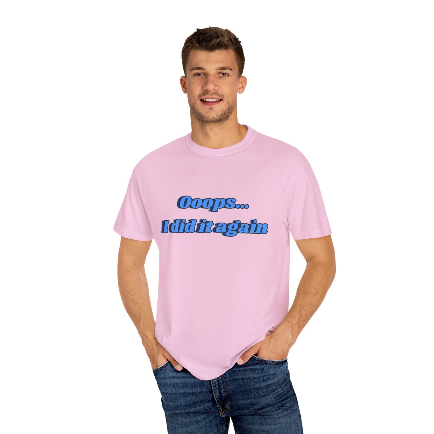 I did it again T-shirt Blossom (Unisex)